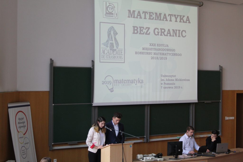 Konkurs „Matematyka bez Granic” 